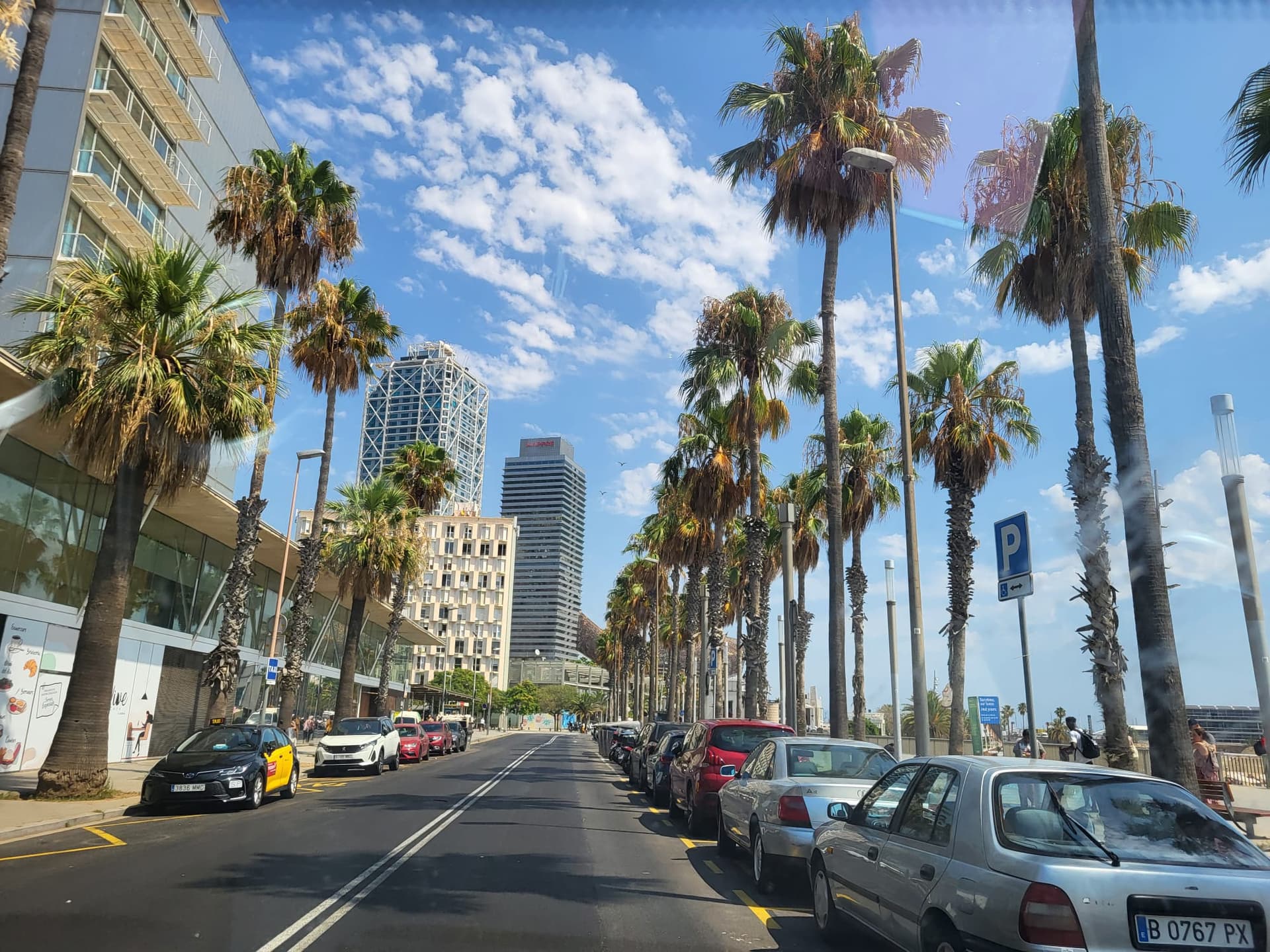 Front de mer de la Barceloneta