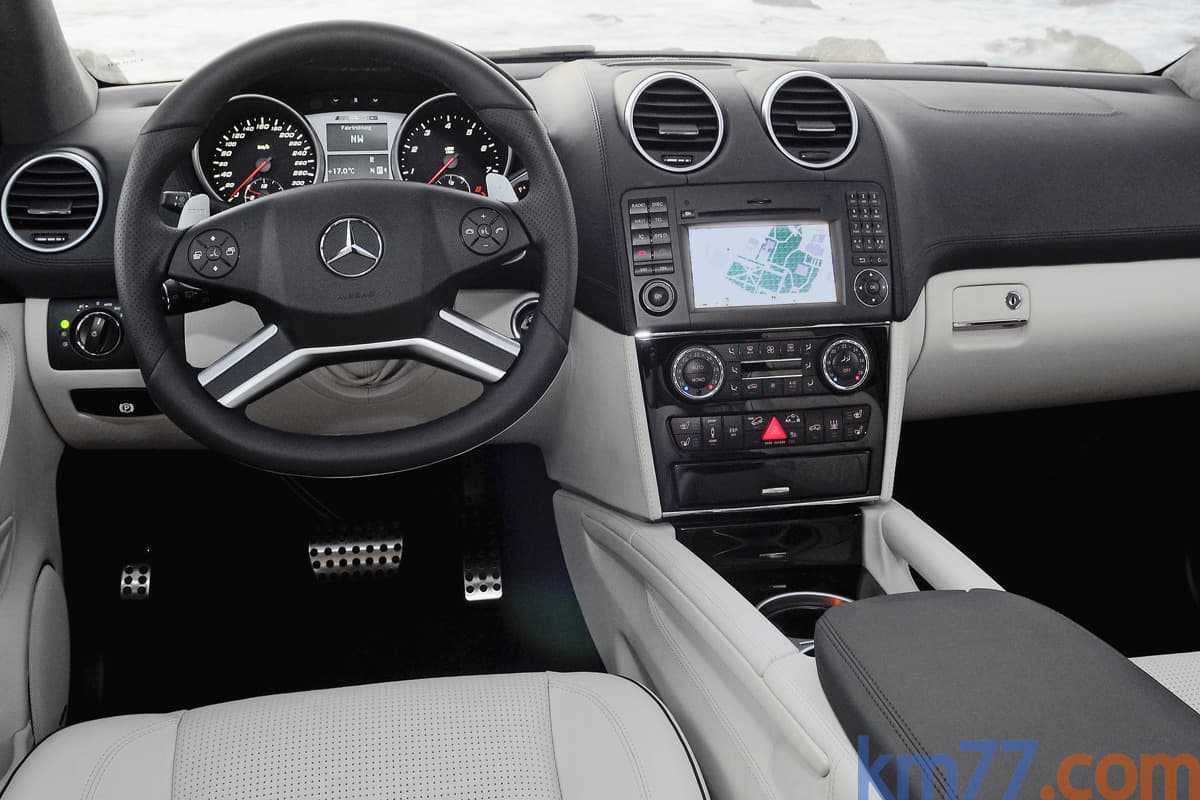 Intérieur Mercedes ML — 5 places