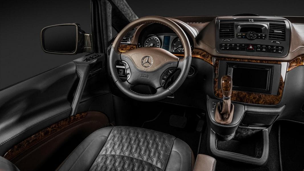 Intérieur Mercedes Viano — 8 places