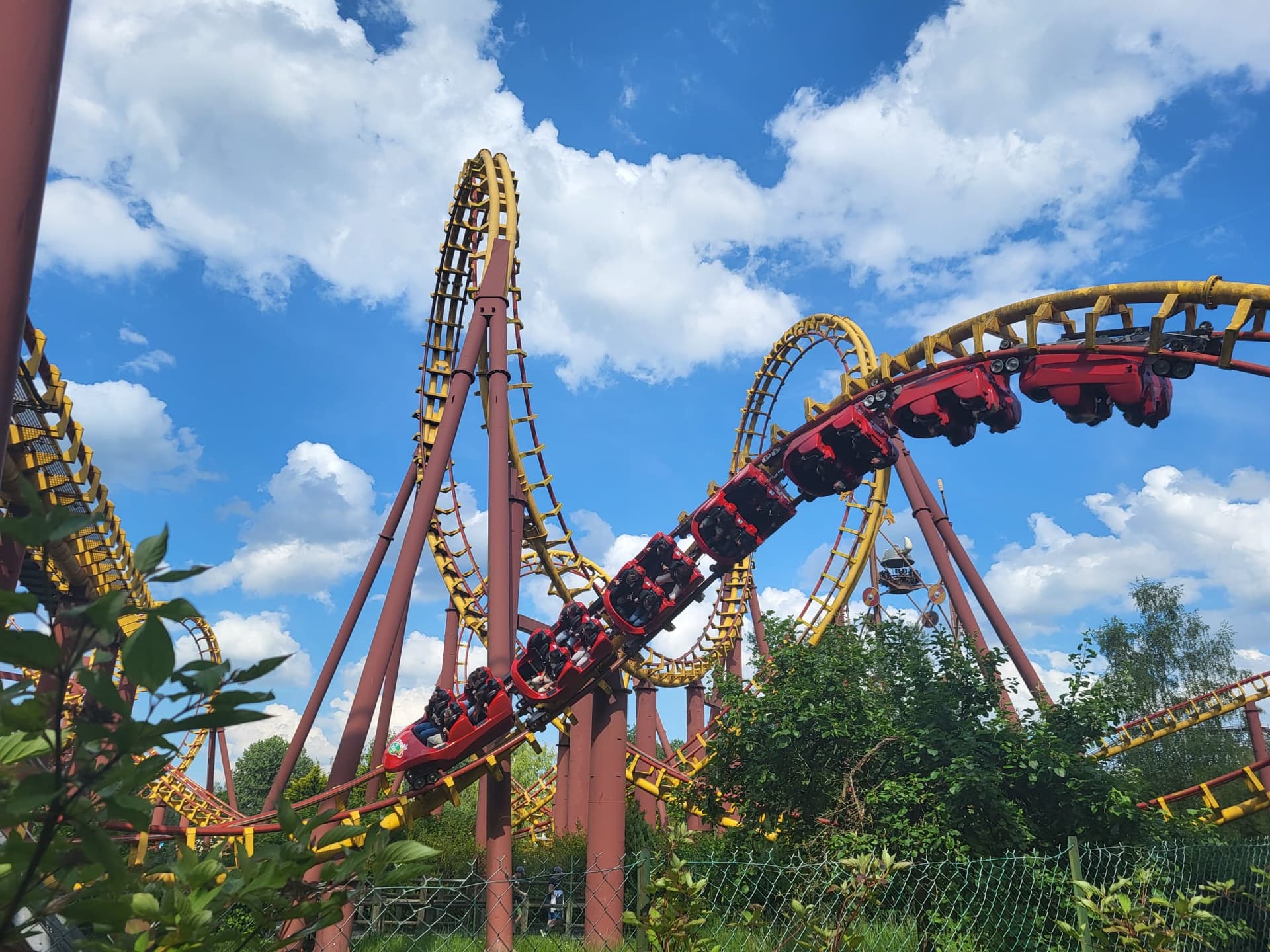 Rollercoaster du Parc Astérix