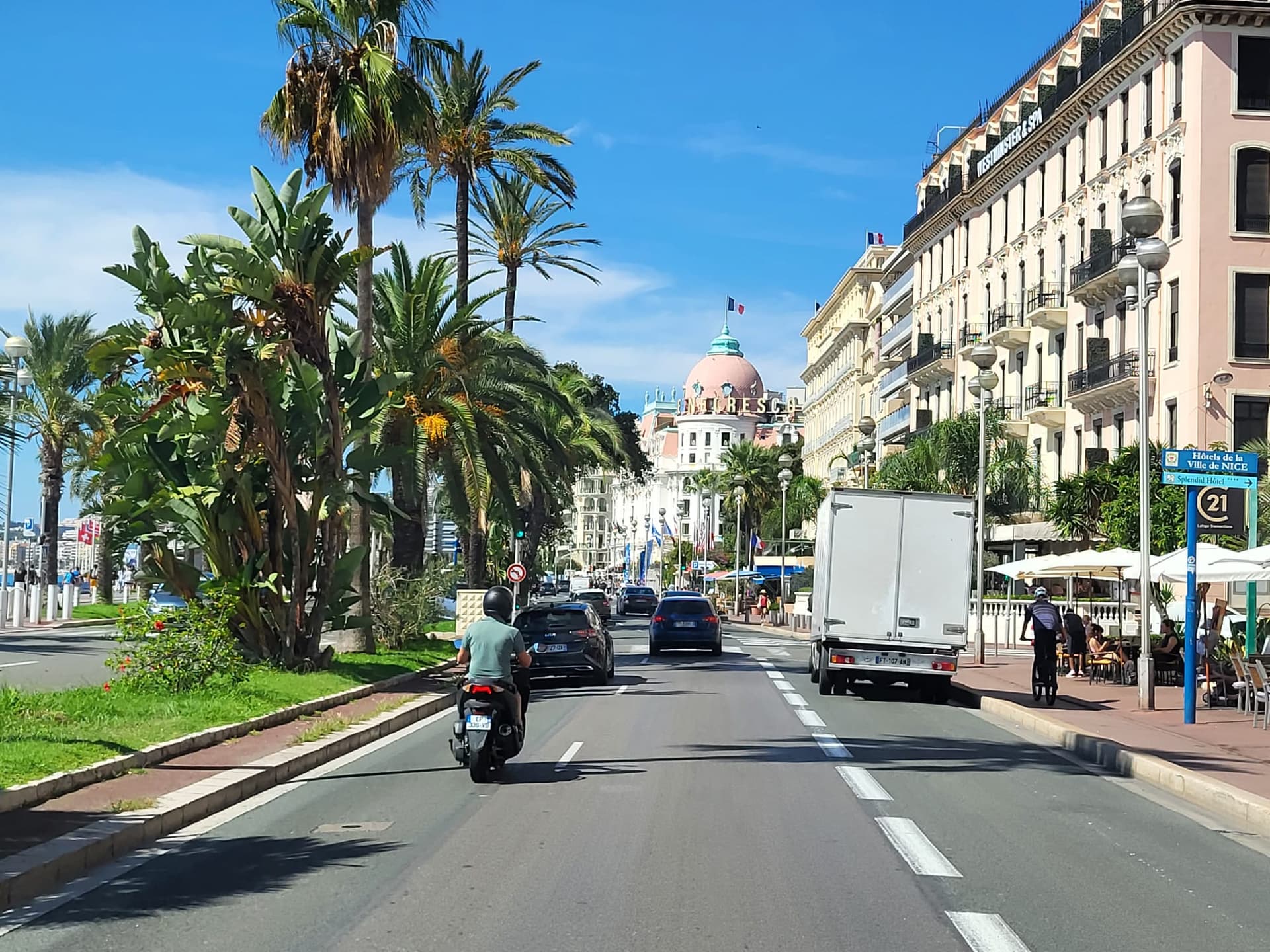 Promenade des Anglais à Nice