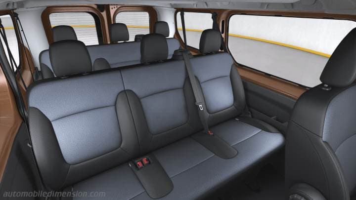 Intérieur Opel Vivaro — 8 places